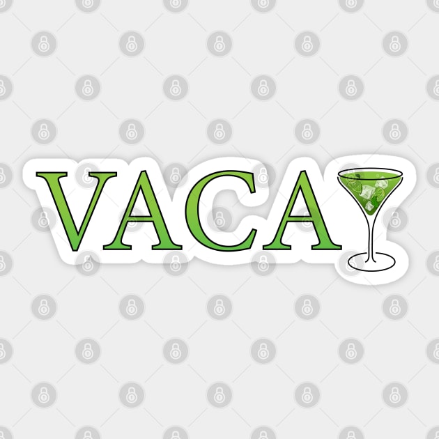 Vacay Sticker by TravelGiftDesign